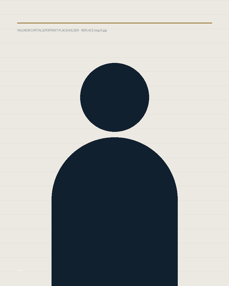 Portrait of Marcus Whitfield, Partner & Head of Platform at Valenor Capital
